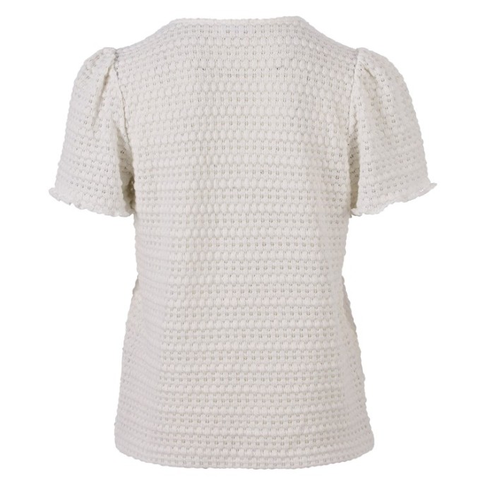 Z Enjoy Pullover KM crochet ecru